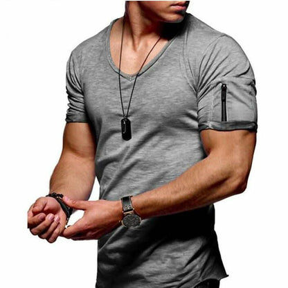 Soft Stretch Fit Basic T-Shirt – Lightweight Polyester Blend