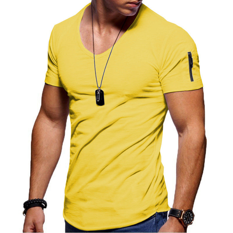 Soft Stretch Fit Basic T-Shirt – Lightweight Polyester Blend