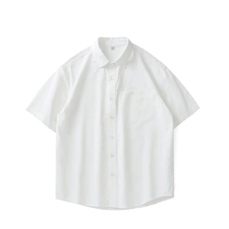 American-Style Heavy Quality Men’s Short Sleeve Shirt – Casual Cardigan Fit