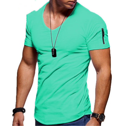 Soft Stretch Fit Basic T-Shirt – Lightweight Polyester Blend