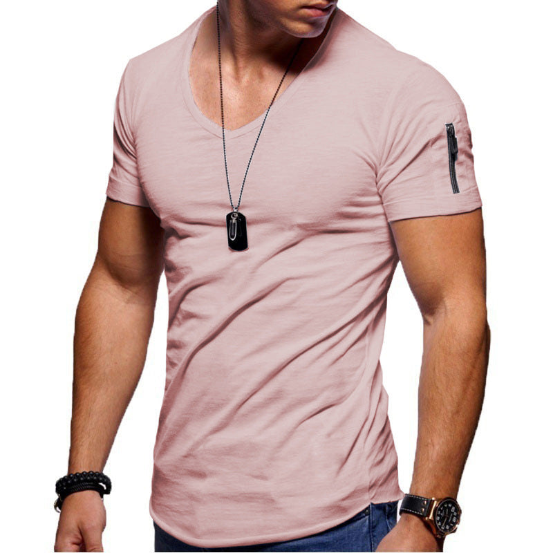 Soft Stretch Fit Basic T-Shirt – Lightweight Polyester Blend