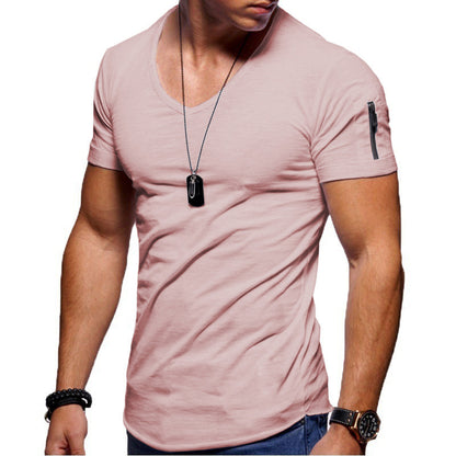 Soft Stretch Fit Basic T-Shirt – Lightweight Polyester Blend